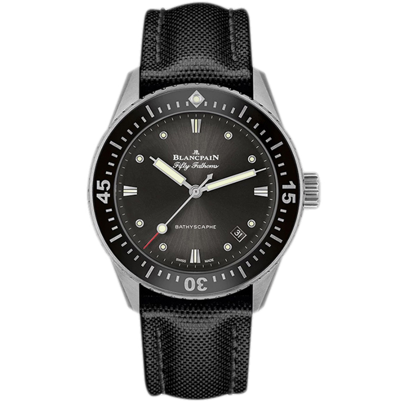 [98 New Complete Set] Blancpain Men's Watch Automatic Mechanical Watch Men's Model Swiss Genuine 55100B-1110-Naba