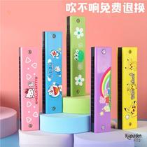 Childrens Cartoon Harmonica 16-hole Kindergarten Elementary School Beginner Beginners Wind Instrument Toddler Harmonica Toy
