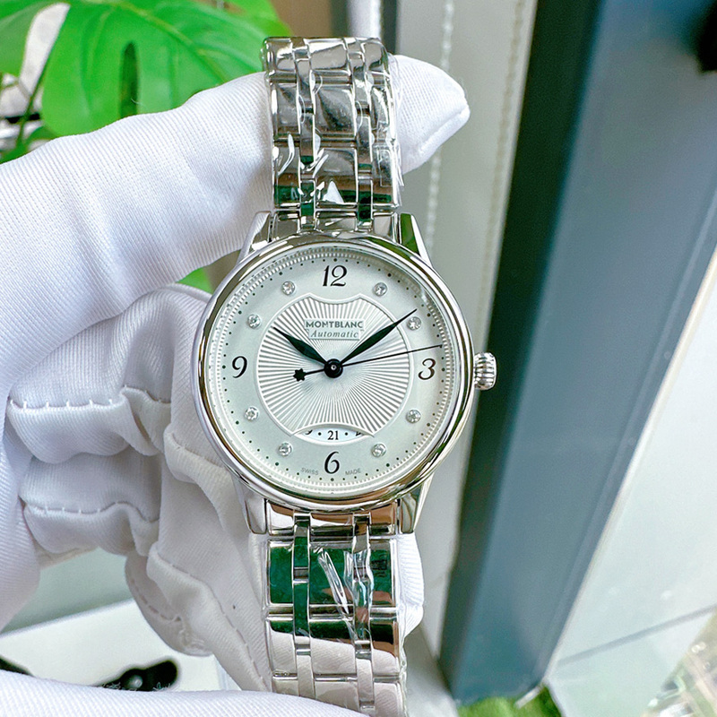 Direct Purchase Price: 98% New Montblanc, Retail Price 26,300, Montblanc X Series Original Diamond-Encrusted Women's Mechanical Watch, 30mm