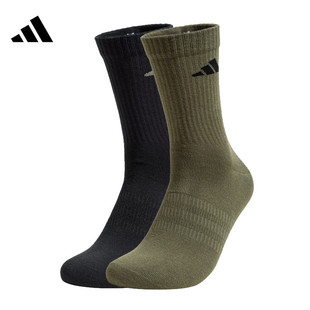 adidas阿迪达斯中性NEW LT CREW 2PP运动中袜JX5055
