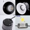 Cree deep anti-glare COB spotlight embedded living room hotel wall washing smart dimming color home ownerless LED downlight