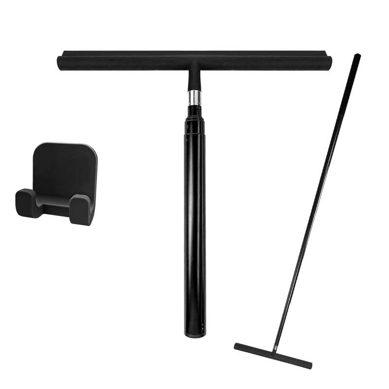 Silicone Glass Wiper Is Detachable and Retractable, Household Glass Scraper for Cleaning Bathroom Windows and Floors Silicone Glass Wiper Is Detachable and Retractable, Household Glass Scraper for Cleaning Bathroom Windows and Floors