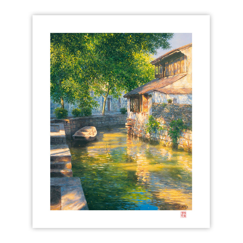 (Bottom Price Picks Up) Shanghai Fine Arts Association Member Sun Jiaobao (luster) Sign up for a limited edition painting-Taobao