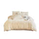 Light luxury high-end velvet thickened jacquard bed four-piece set winter milk coral velvet bedding flannel quilt cover bed sheet
