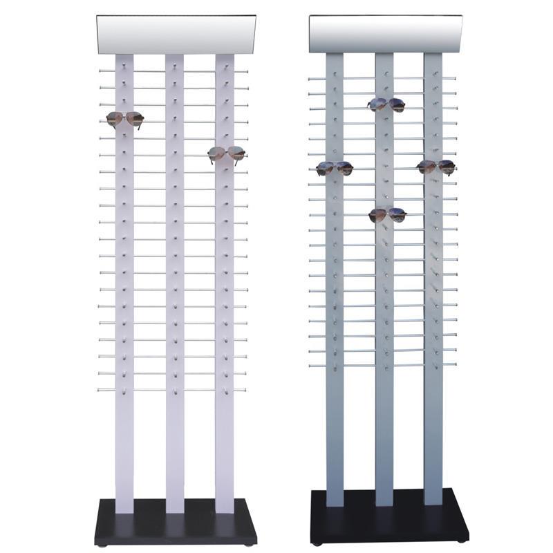 Creative New Wooden Sticker Display Stand for Glasses, Floor-Standing Glasses Display Stand, Sunglasses Display Stand, Glasses Holder