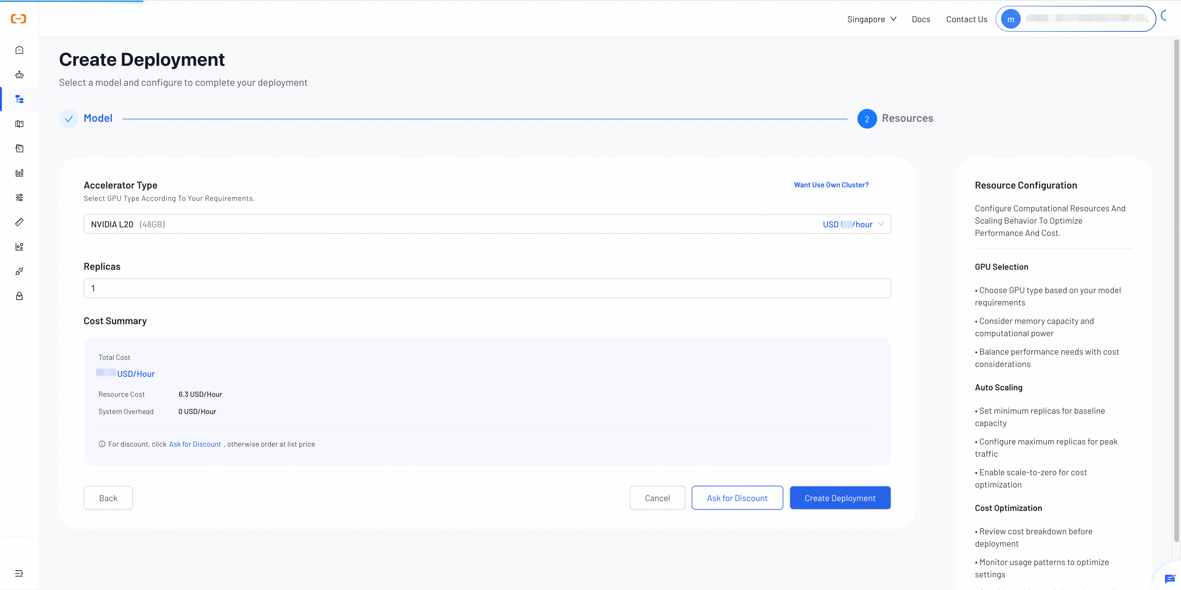 Resource Configuration