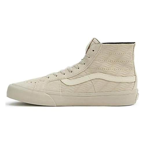 Vans SK8 38 DECON VR3 SF 圆头系带 高帮 板鞋 男女同款 浅褐色