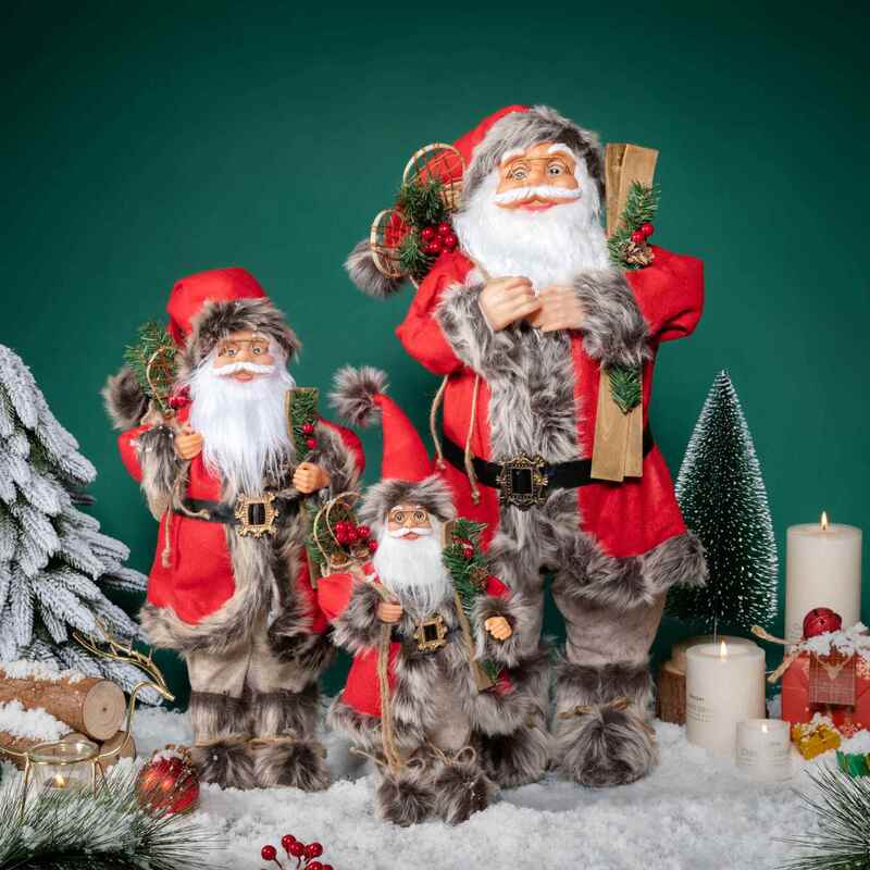 Christmas Decorations Classic Red Backpack with Skateboard Santa Claus Doll Christmas Ornaments Decoration Christmas Decorations Classic Red Backpack with Skateboard Santa Claus Doll Christmas Ornaments Decoration