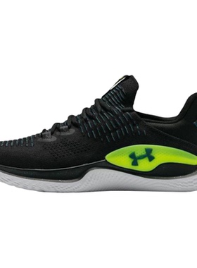 【CUS】 Under Armour 训练鞋 黑色 平跟 系带 低帮 圆头