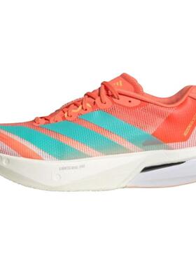 adidas Adizero Boston 13 时尚舒适耐磨 低帮跑步鞋 女款 橙色