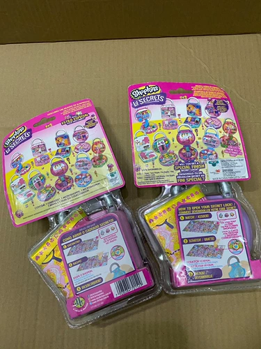 Подлинный Shopkins Shoping Evel Elf Lock Secret Castle Scure Hunt Girl Play House Blind Box