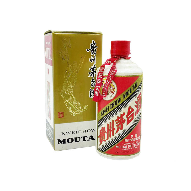 1993年贵州茅台酒红皮铁盖飞天茅台375ML*1 少酒花弱酱香型白酒评价- 淘宝网