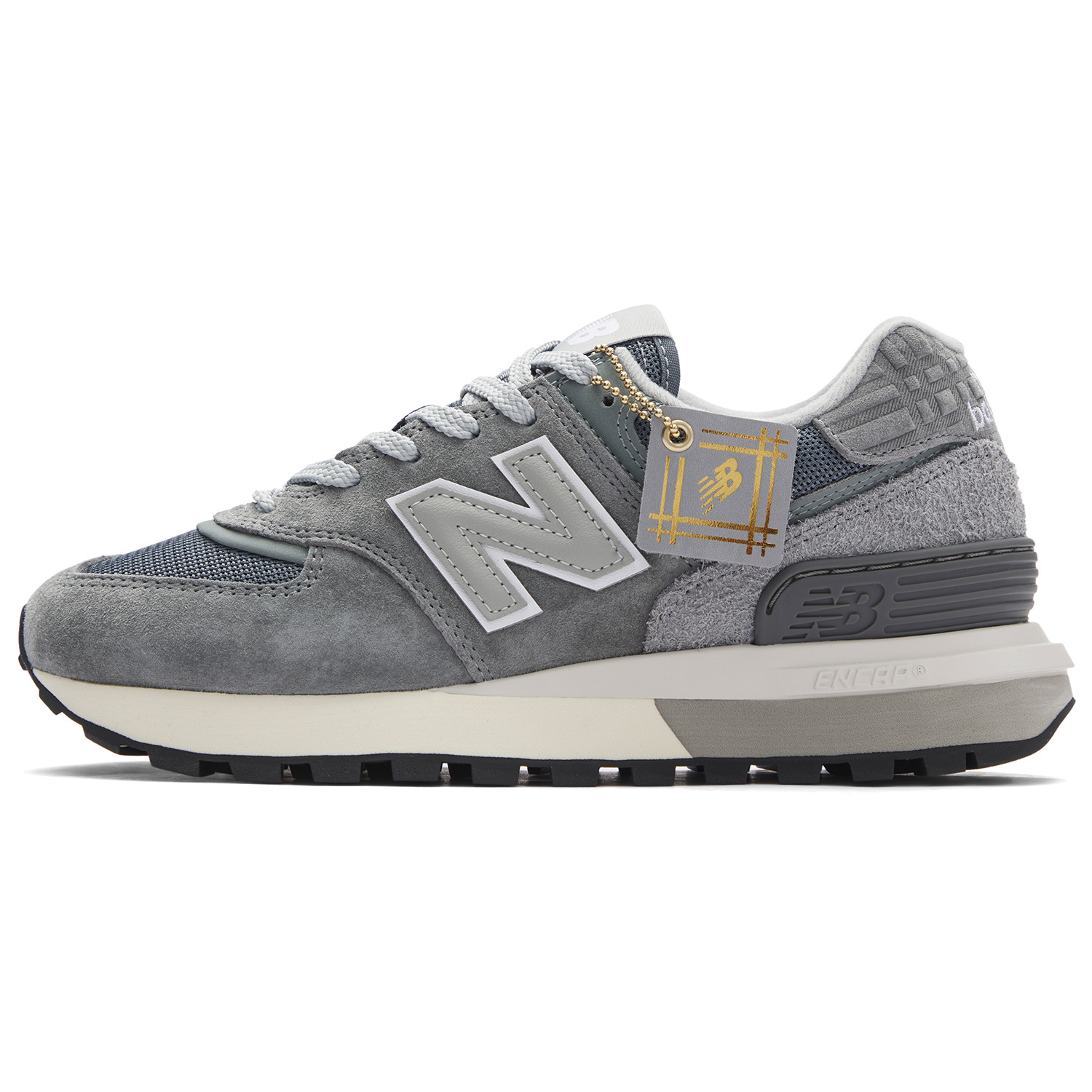 New Balance NB 574 网格系列 低帮跑步鞋 男女同款 灰色U574LGHX