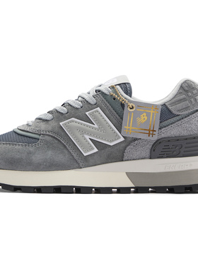 New Balance NB 574 网格系列 低帮跑步鞋 男女同款 灰色U574LGHX