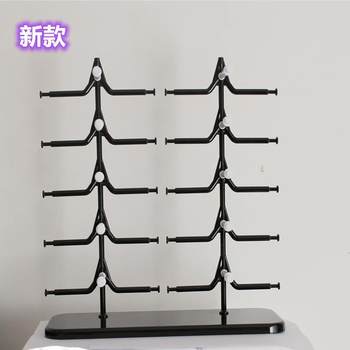 Counter display stand glasses display stand storage table prop stand sunglasses sunglasses display stand double row