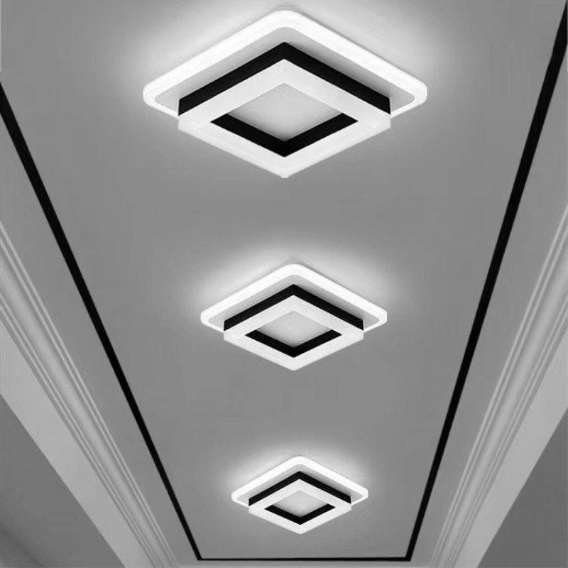 Modern simple light luxury aisle light corridor light led spotlight downlight entrance hall light balcony internet celebrity entrance light