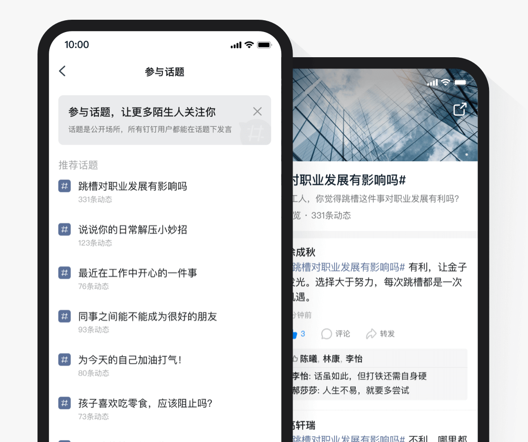 讨论热点话题