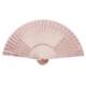 Hollow-Out Chinese-Style Women's Traditional Folding Fan, Handmade Sandalwood Fan, Sandalwood Fan, Fragrant Wood Fan, Gift for Foreigners, Easy to Open and Close