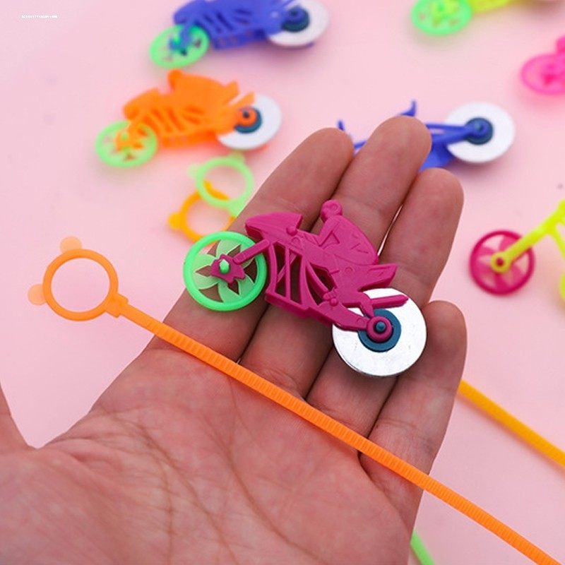 Hand-Pulled Motorcycle Small Toy Gift Items That Can Be Used to Pull a Ruler, Popular at Market Stalls