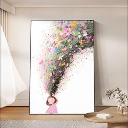 치유 소녀 다이아몬드 풀 다이아몬드 2025 새로운 어린이 방 침실 작은 부품 포인트 타일 크로스 스티치 수제 틈새 5D