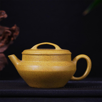 Gold Medal Master Di Dragon Bone Gold Sand Pi Yin Pot Holding Photo Yixing Purple Clay Pot Kung Fu Tea Set H16