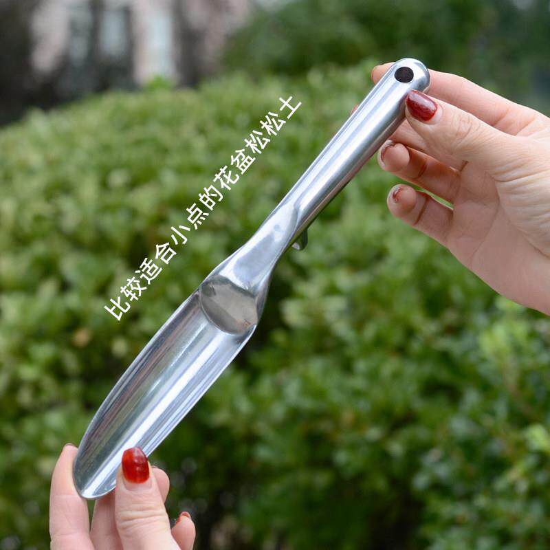 一体成型园艺小铲子家用养花小铲子工具种花铲松土神器铲土加厚