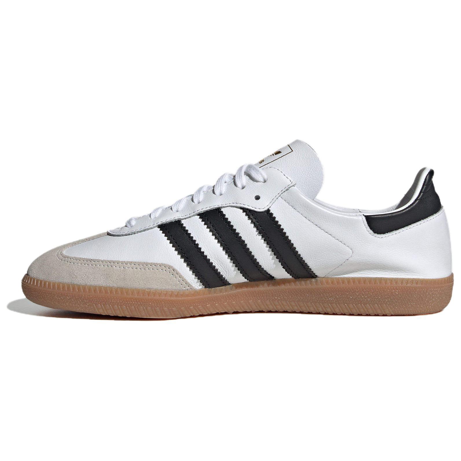 adidas originals SAMBA DECON 耐磨 低帮 板鞋 男女同款 白灰
