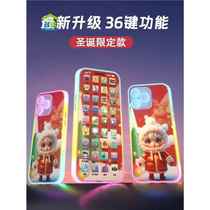 Childrens mobile phone early education toys baby educational simulation phone touch screen baby music infant enlightenment girl