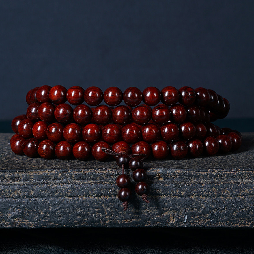 Fidelity Oil High density high oil Indian leaf 10mm 108 Buddha Bracelet String Collection