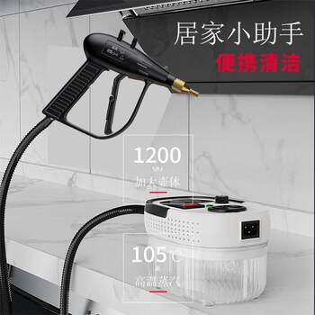 High-Temperature and High-Pressure Steam Cleaner for Home Use, Powerful Oil Stain Remover for Air Conditioners and Kitchen Range Hoods, Disinfection Tool