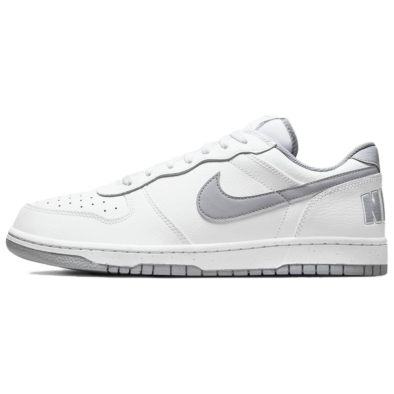 Nike Dunk BIG NIKE LOW 耐磨透气 低帮 板鞋 男款 白色