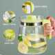 New Transparent Glass Cold Water Kettle, High Temperature Resistant, Large Capacity Teapot for Home Use, Thickened Explosion-Proof Bottle for Brewing Tea and Storing Cold Boiled Water