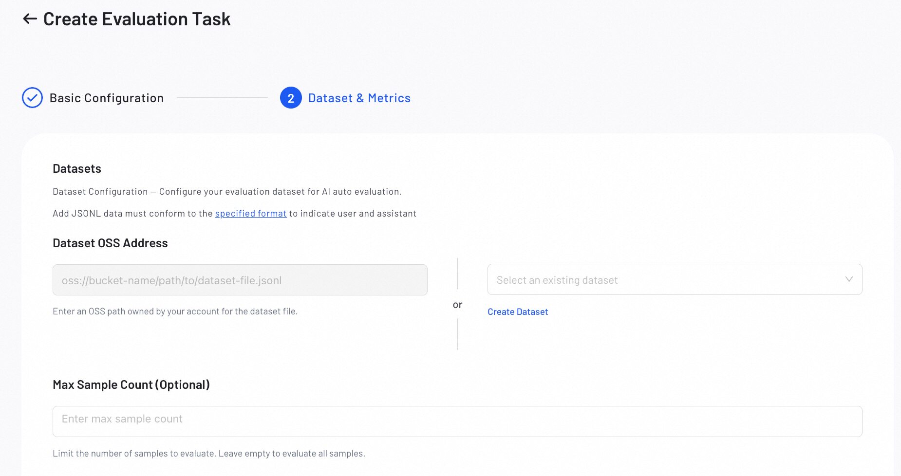 Dataset Setup