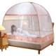 Installable and Washable Fan Mosquito Net 135 Princess Style Bed Cover Yurt Outdoor 1.0m Moisture-Proof Mosquito Net with Double Doors