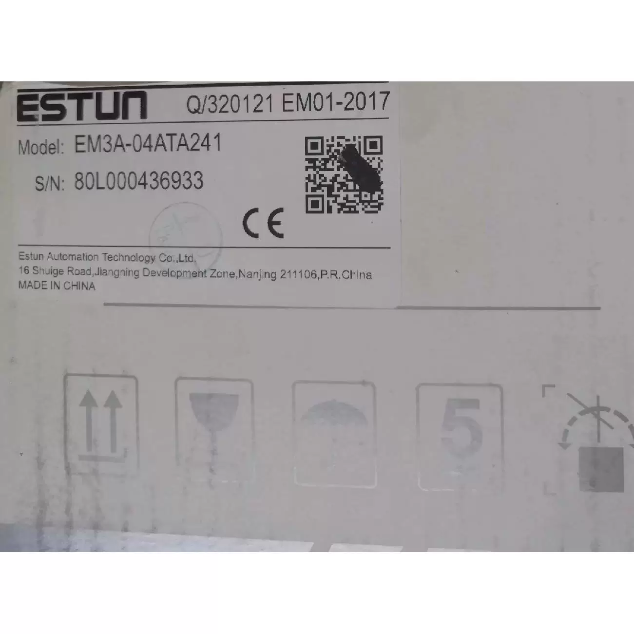 Эстон ESTUN мотор EM3A-04 02 10ALA/ATA241/231/EMJ-08 04/AFD22 4