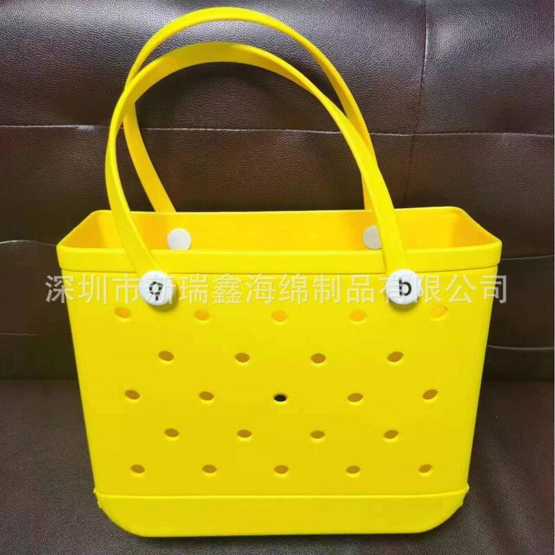 Our Factory's Eva Diving Material Pet Tote Bag, Swimming Beach Large Bag, and Basket Are All Made of Perforated Single-Shoulder Travel Bags