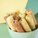 Rice Cracker Rolls, Multi-Grain Fruit Energy Bars, Children's Breakfast, Dormitory Snacks, Healthy Leisure Snacks, Whole Grain Rolls with Filling
