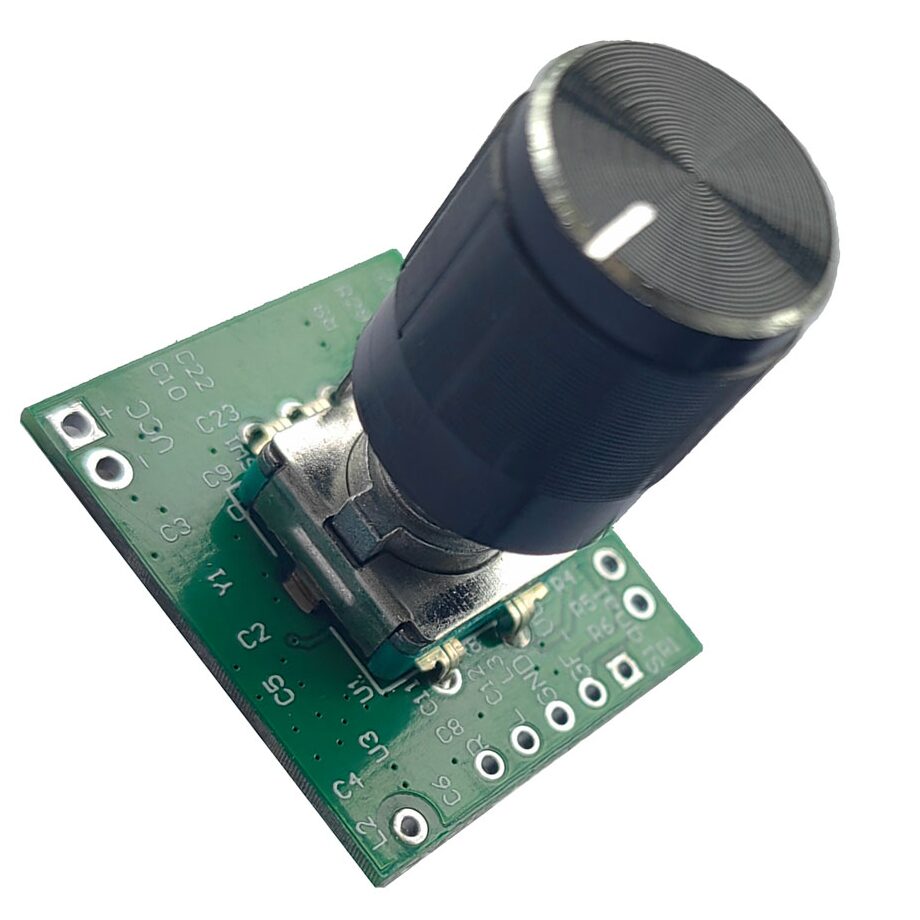 超迷你高灵敏度FM收音头，单旋钮操控、立体声接收模块、带你重回电台时代