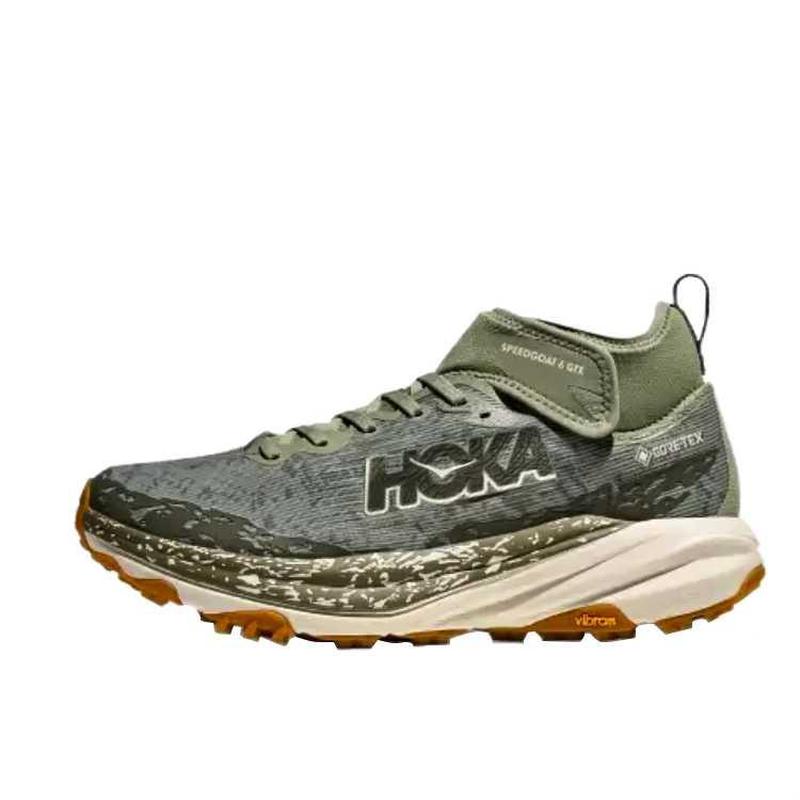 【荐】HOKA ONE ONE Speedgoat 6 舒适休闲 中帮 越野跑步鞋 男款
