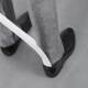 Jixu Wood Grain High-End Self-Standing Shoehorn for Home Use, Extra-Long Shoe Helper, Special Shoe-Wearing Tool for the Elderly and Pregnant Women