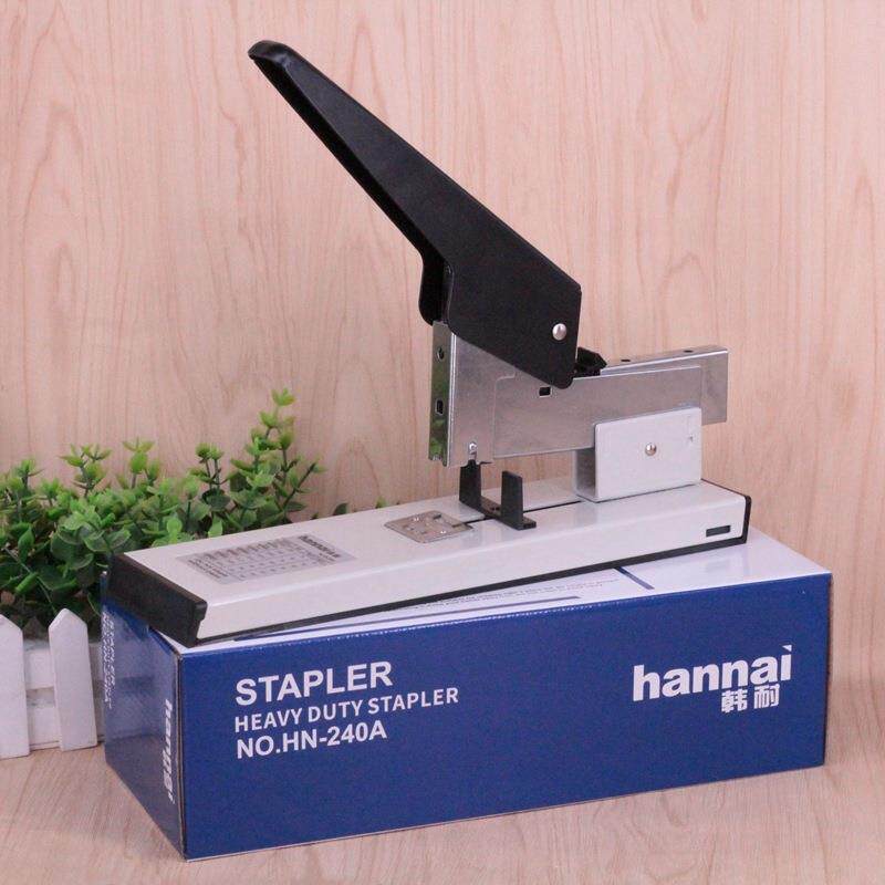 Supply Huapuda 0240 heavy-duty stapler, thickened labor-saving stapler, thick-layer stapler, 240 pages