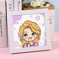 Фоторамка, холст, 18×18см, 15×15см