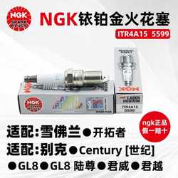 오리지널 NGK IRIDIUM 플래티넘 스파크 플러그 ITR4A15 5599 규정 세기 Trailblazer Fire Mouth에 적합합니다.