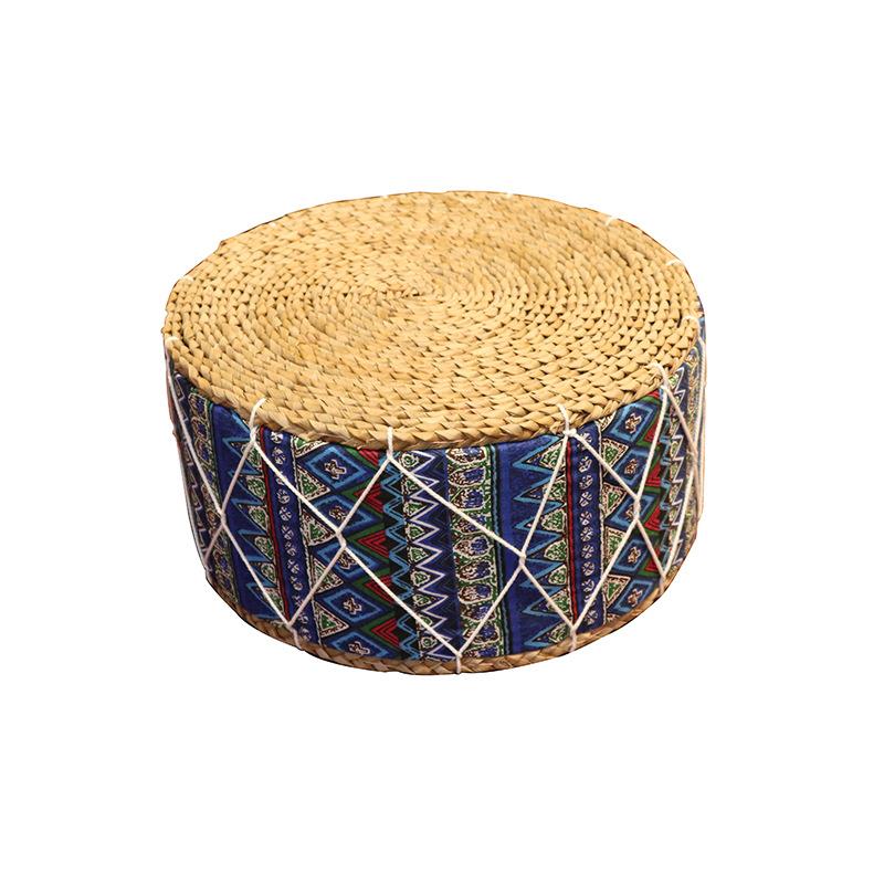 Straw mat thickened futon tatami seat pier floor pier mat woven cushion floor mat living room bay window home
