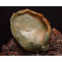 HTY31282 Hetian jade brush washer