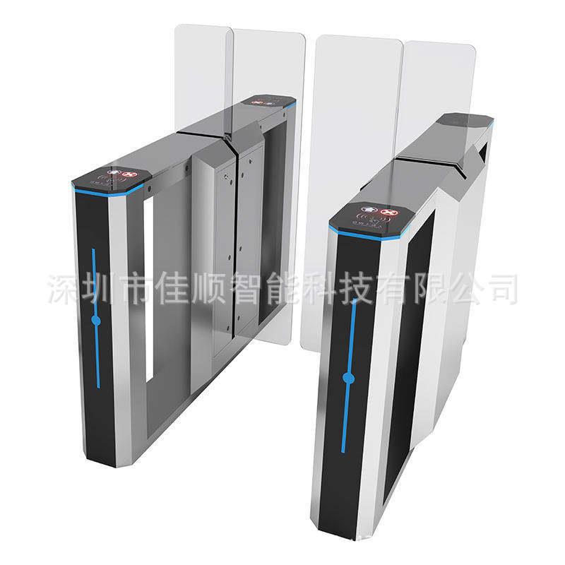 Sliding gate card management system, access control and attendance equipment and system fingerprint multi-channel sliding gate machine