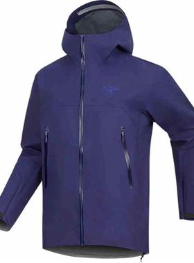 Arcteryx始祖鸟BETA Jacket Men's logo透气连帽休闲夹克外套男款