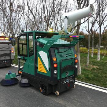 Workshop electric sweeper cab multi-purpose cab sweeper street sweeper ສະກັດກັ້ນຂີ້ຝຸ່ນ