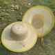 Rainproof Bamboo Products Sun Hat Summer Wide-Brimmed Men's Beach Work Household Pure Bamboo Rural Style Hat