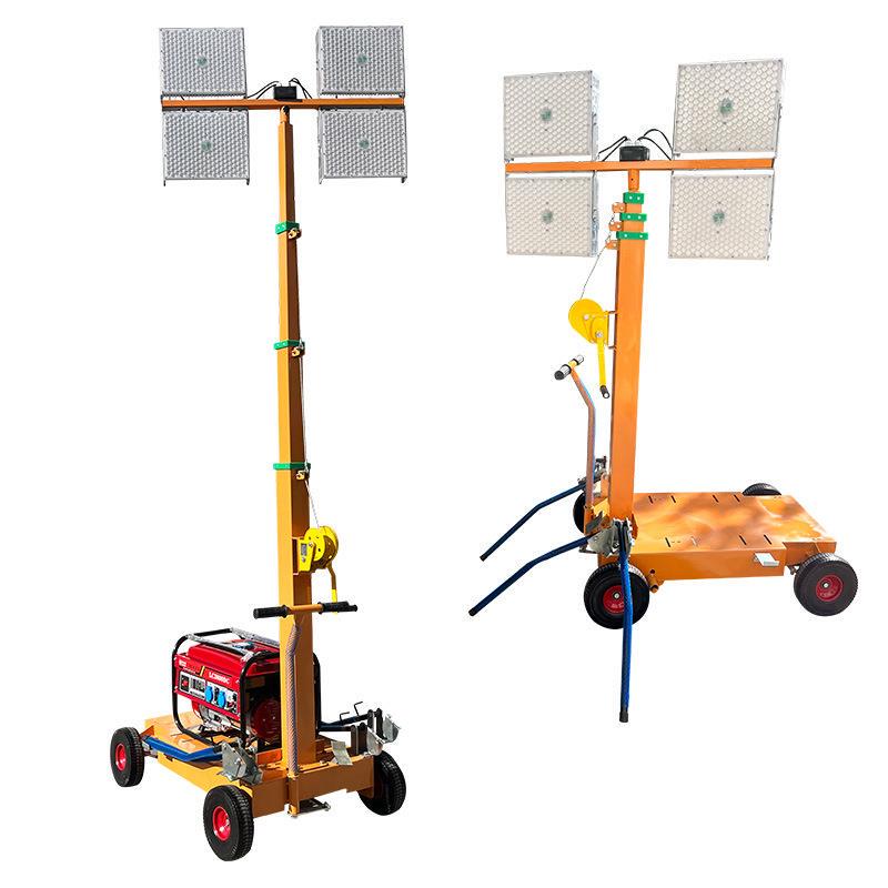 Handcart-Type Mobile Lighting Lighthouse Outdoor Mobile Lighting Vehicle Lighthouse Handcart-Type Mobile Lighting Lighthouse Outdoor Mobile Lighting Vehicle Lighthouse